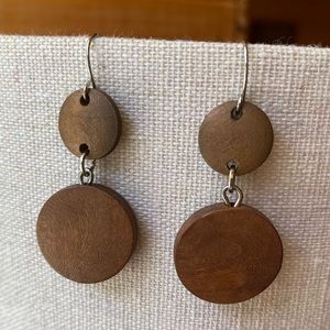 Wooden earrings 🌲